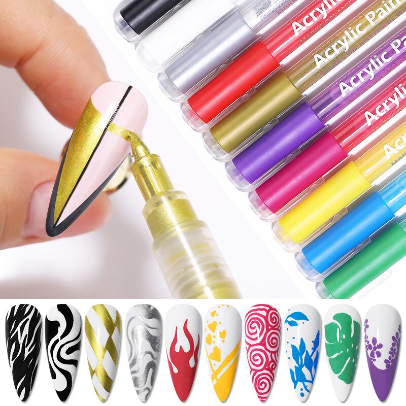 1 Pc Waterproof Nail Polish