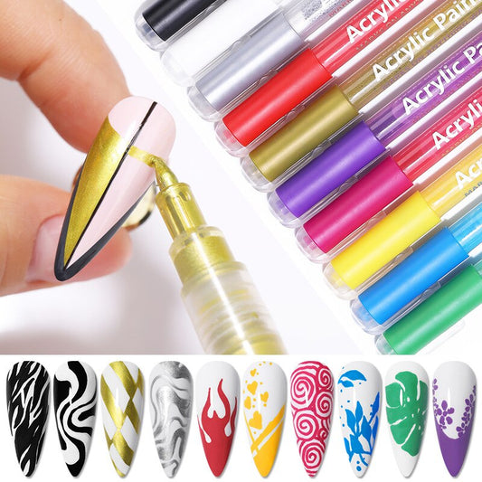 1 Pc Waterproof Nail Polish