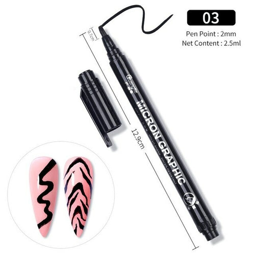 1 Pc Waterproof Nail Polish
