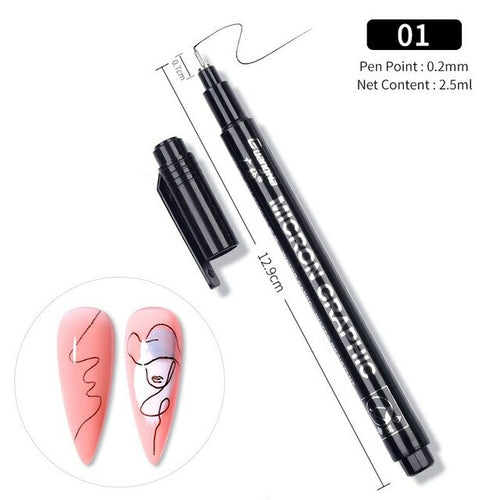 1 Pc Waterproof Nail Polish
