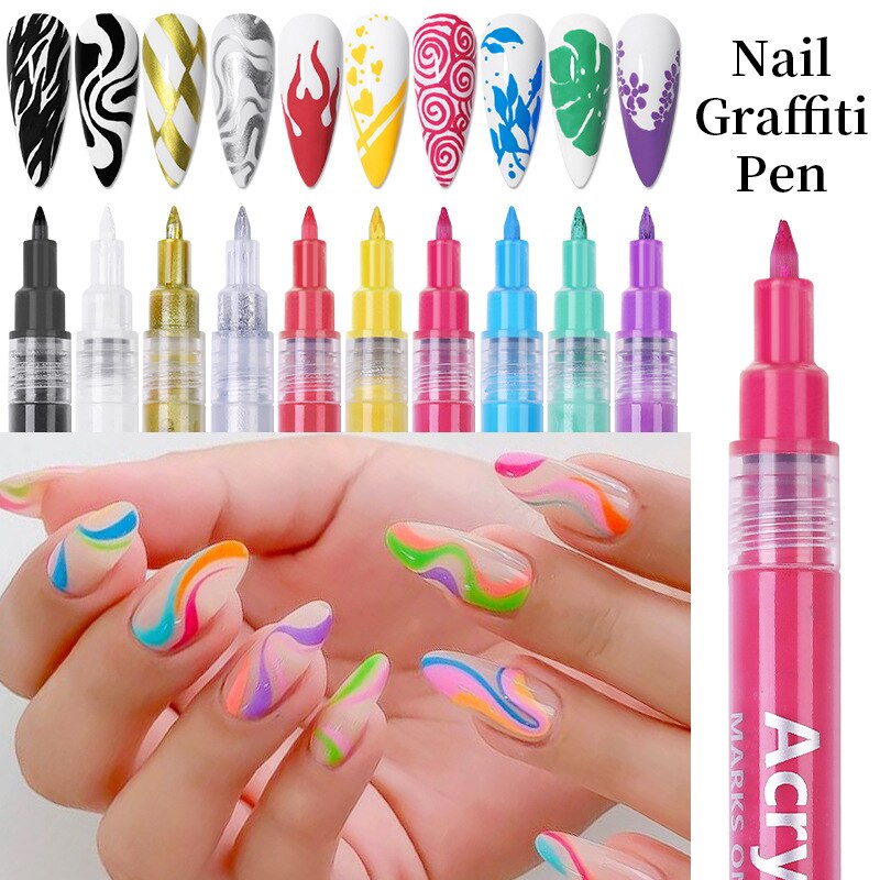 1 Pc Waterproof Nail Polish
