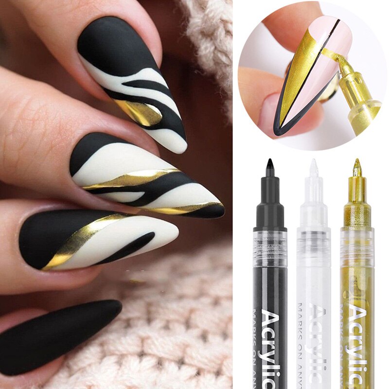 1 Pc Waterproof Nail Polish