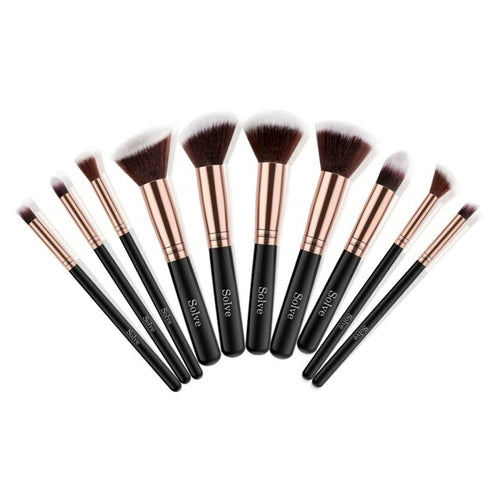 10pcs Makeup Brushes Set