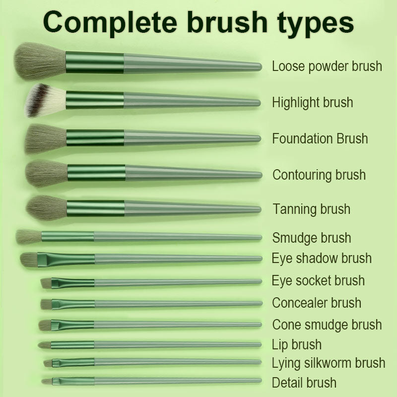 13Pcs Soft Fluffy Makeup Brushes