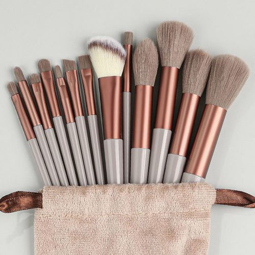 13Pcs Soft Fluffy Makeup Brushes