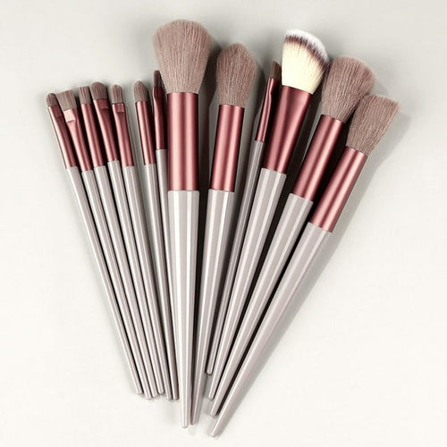 13Pcs Soft Fluffy Makeup Brushes