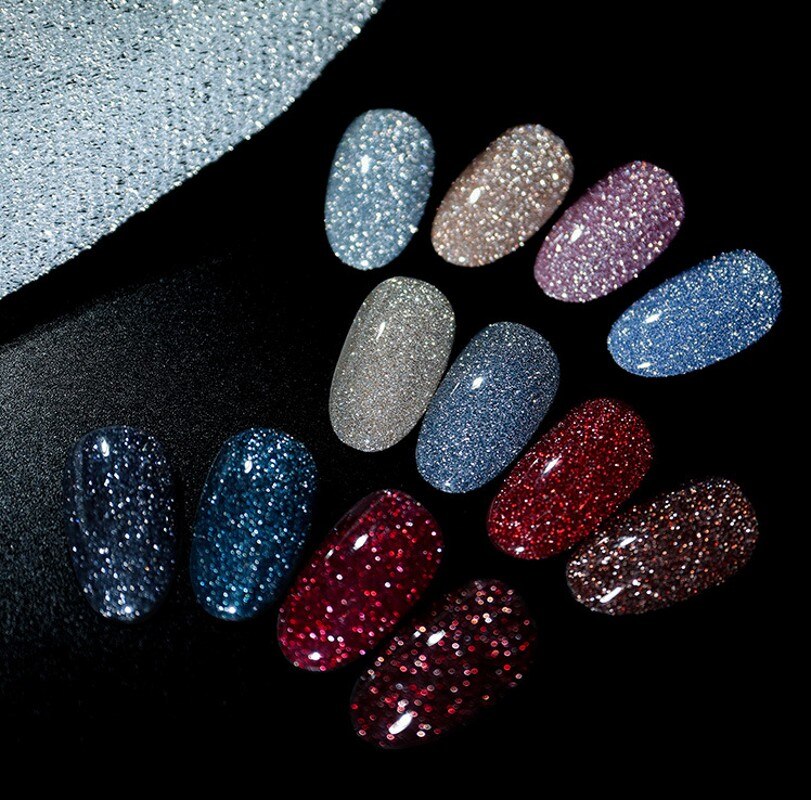 15ml Glitter Reflective Gel Nail Polish