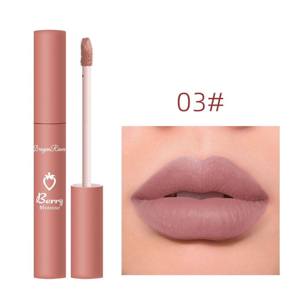 1PC Makeup Matte Nude Liquid Lipstick