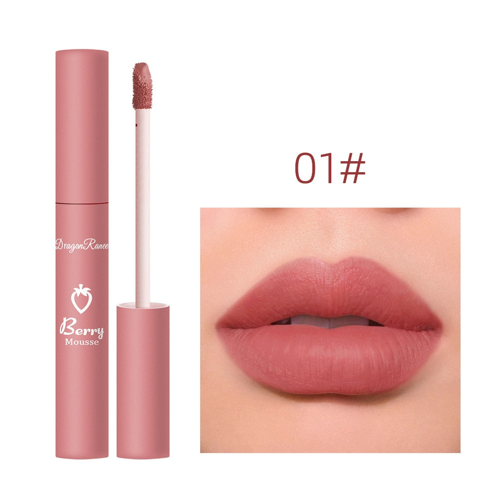 1PC Makeup Matte Nude Liquid Lipstick