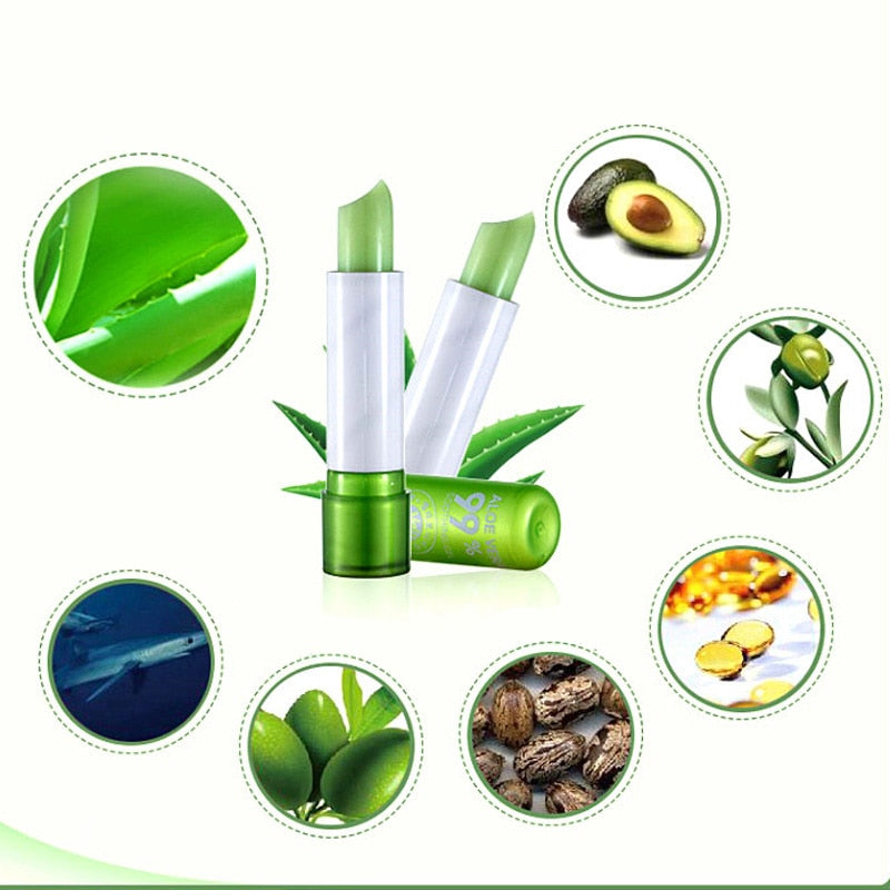 1PC Moisture Aloe Vera Lip Balm