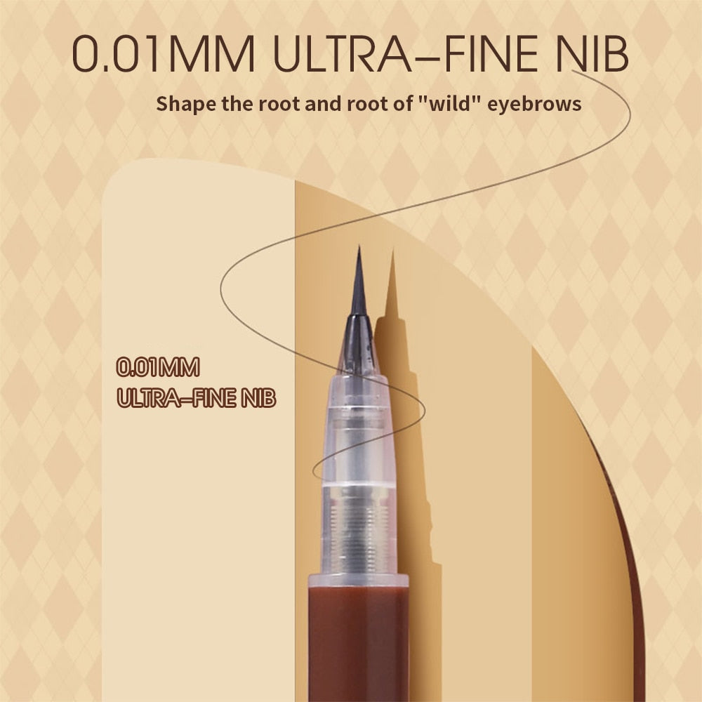 1pc Waterproof Liquid Eyebrow Pencil