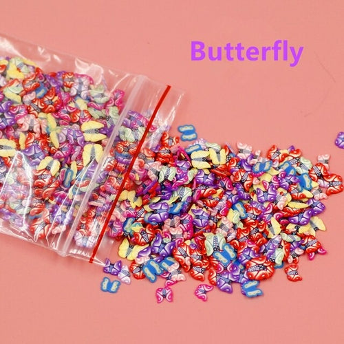 1pack Fruit Flowers Nail Art