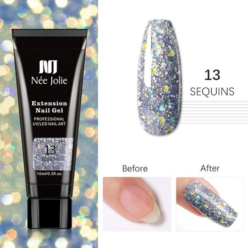 1pcs Glow Luminous Poly Nails Gel