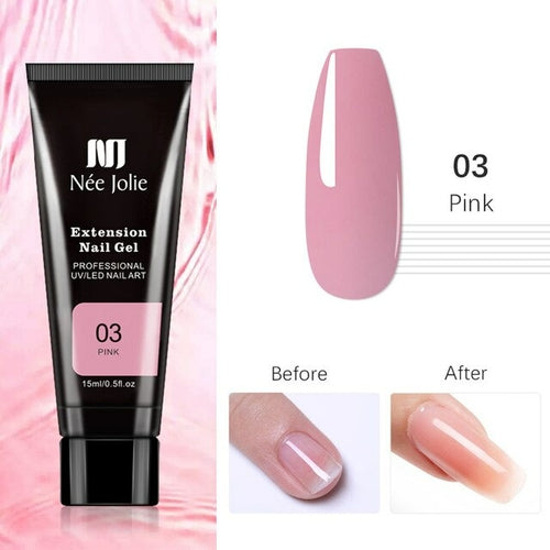 1pcs Glow Luminous Poly Nails Gel