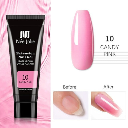 1pcs Glow Luminous Poly Nails Gel