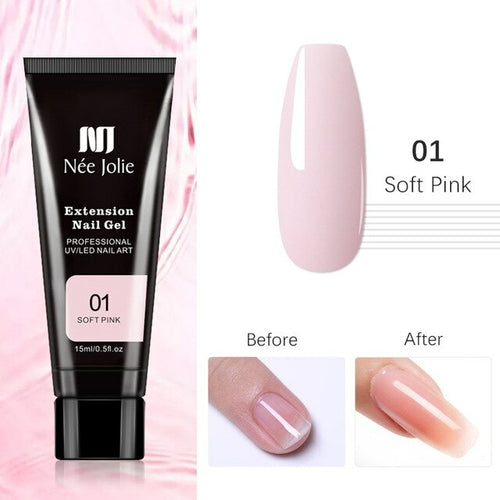 1pcs Glow Luminous Poly Nails Gel