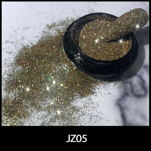 1pcs Kawaii Shiny Black Acrylic Powder