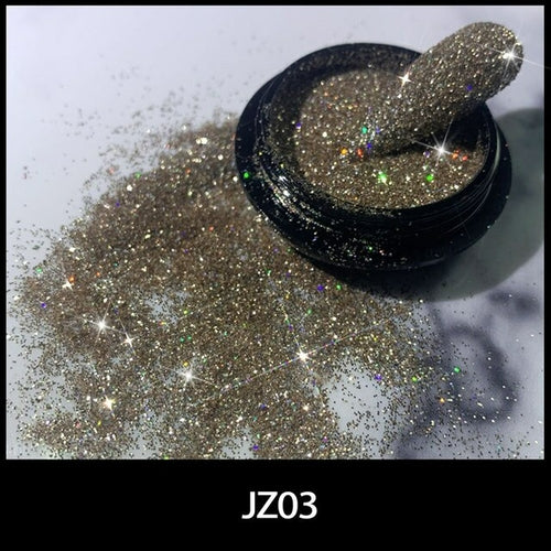 1pcs Kawaii Shiny Black Acrylic Powder