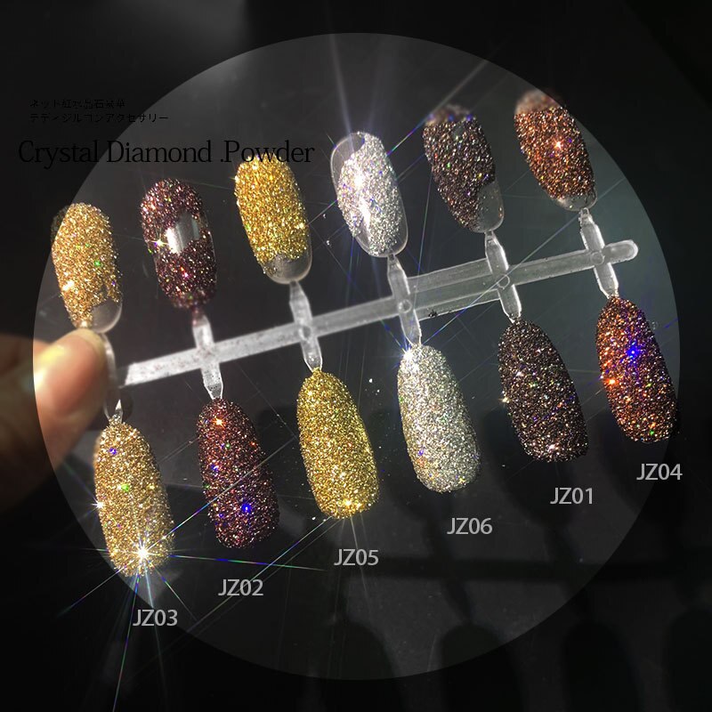 1pcs Kawaii Shiny Black Acrylic Powder