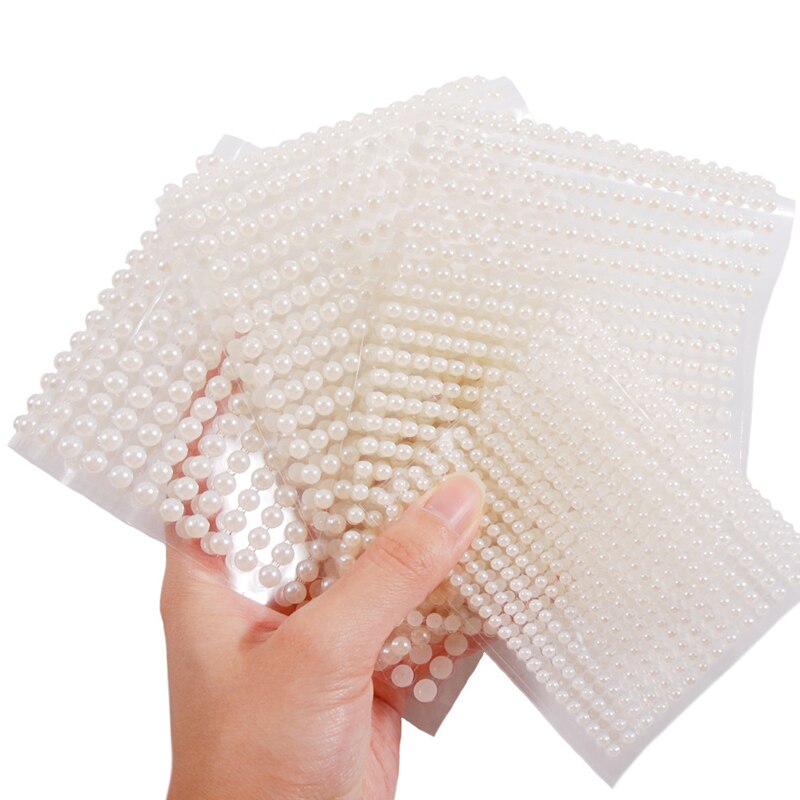 3D Pearl Face Jewels Eyeshadow Stickers