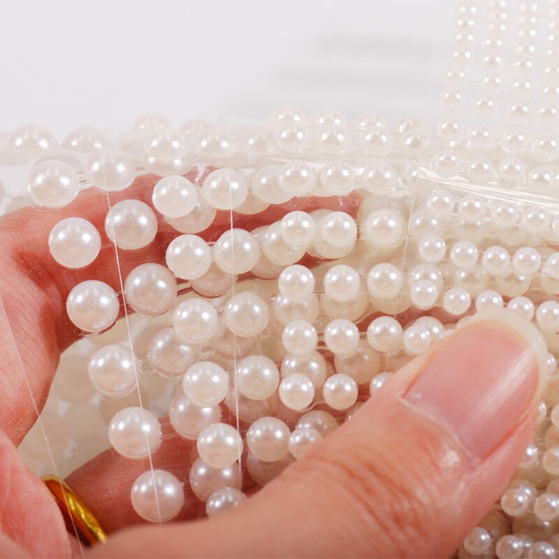 3D Pearl Face Jewels Eyeshadow Stickers