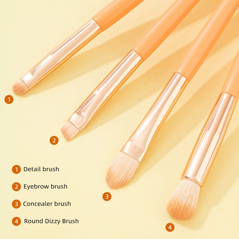 4 PCS Professional Makeup Brush Set