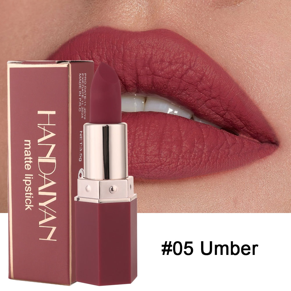 Waterproof Nude Matte Lipsticks