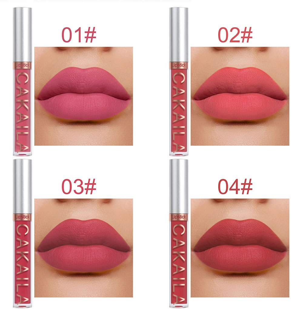 6 Pcs Lipstick Set Matte Lip Gloss