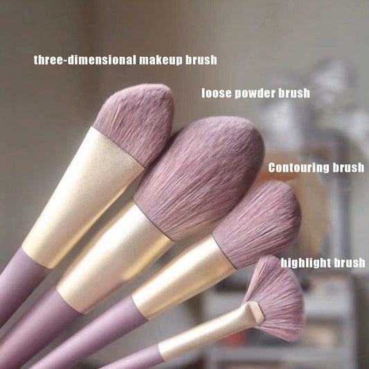 8/13pcs Soft Fluffy Makeup Brushes Set
