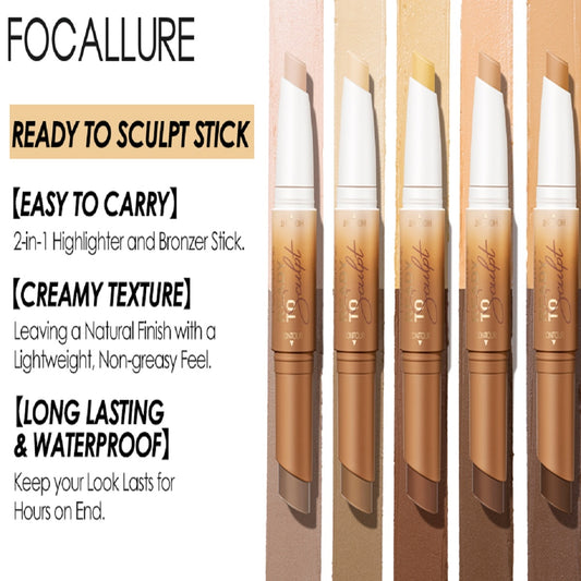 Focallure 2 In 1 Matte Bronzer Highlighter