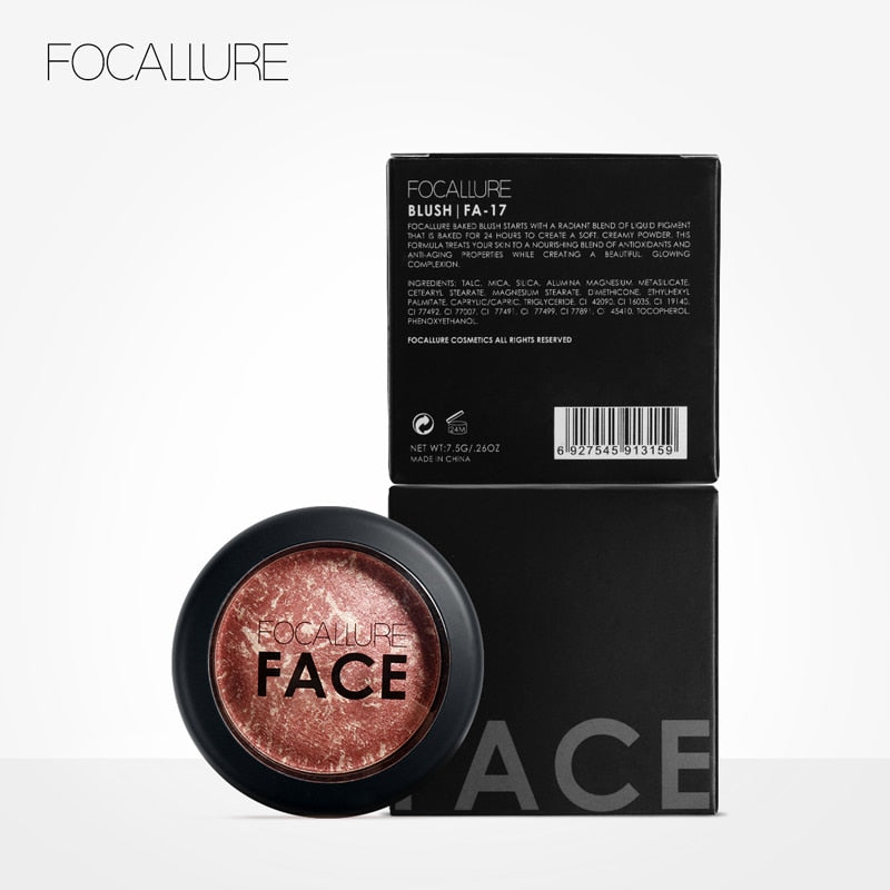 FOCALLURE 6 Colors Face Blush Makeup