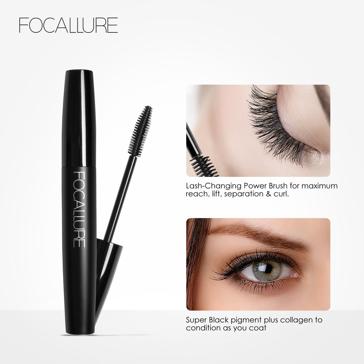 Focallure Curled Lashes Lengthening Mascara