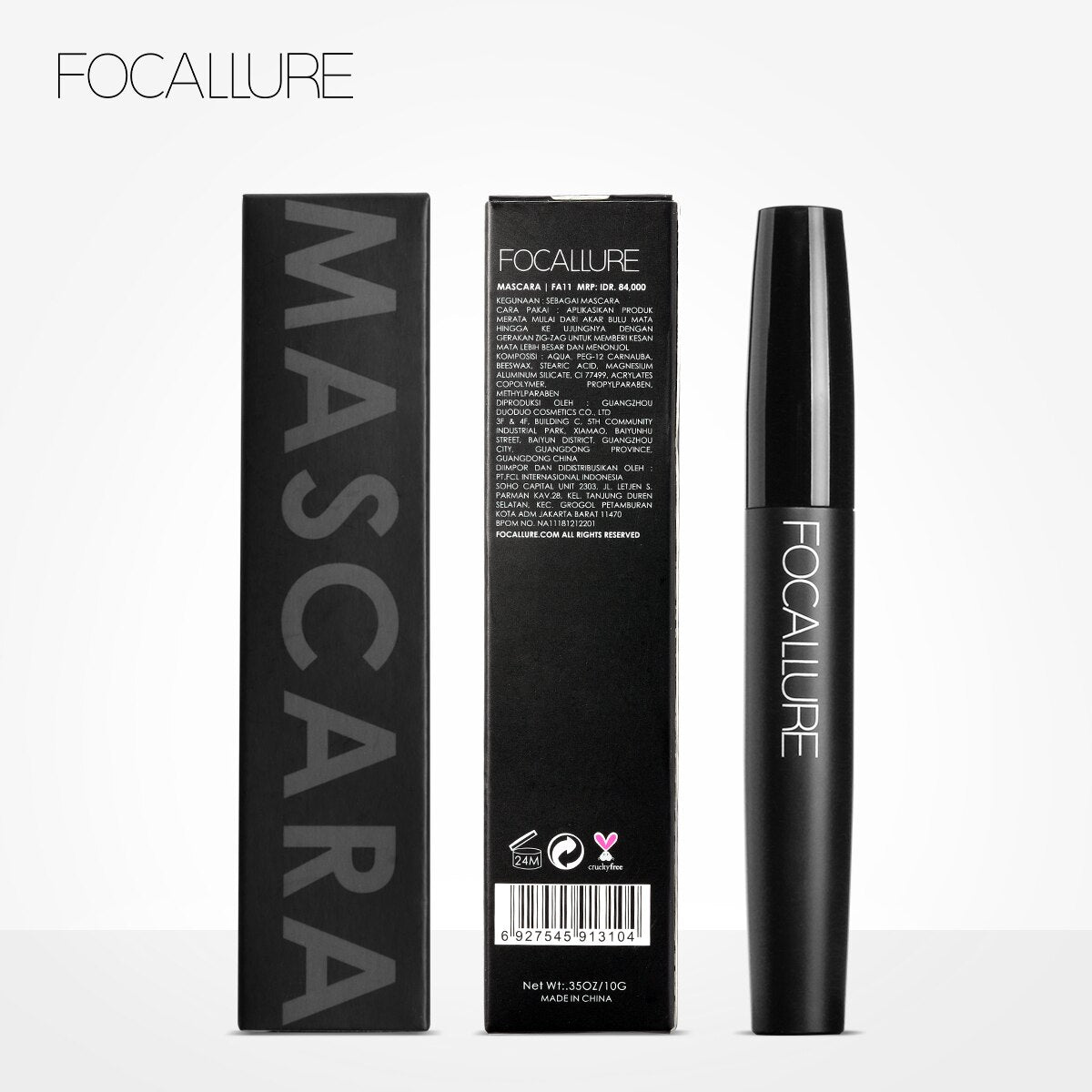 Focallure Curled Lashes Lengthening Mascara