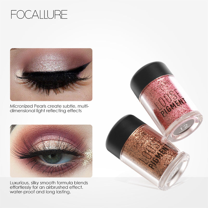 Focallure 18 Colors Glitter Eye Shadow