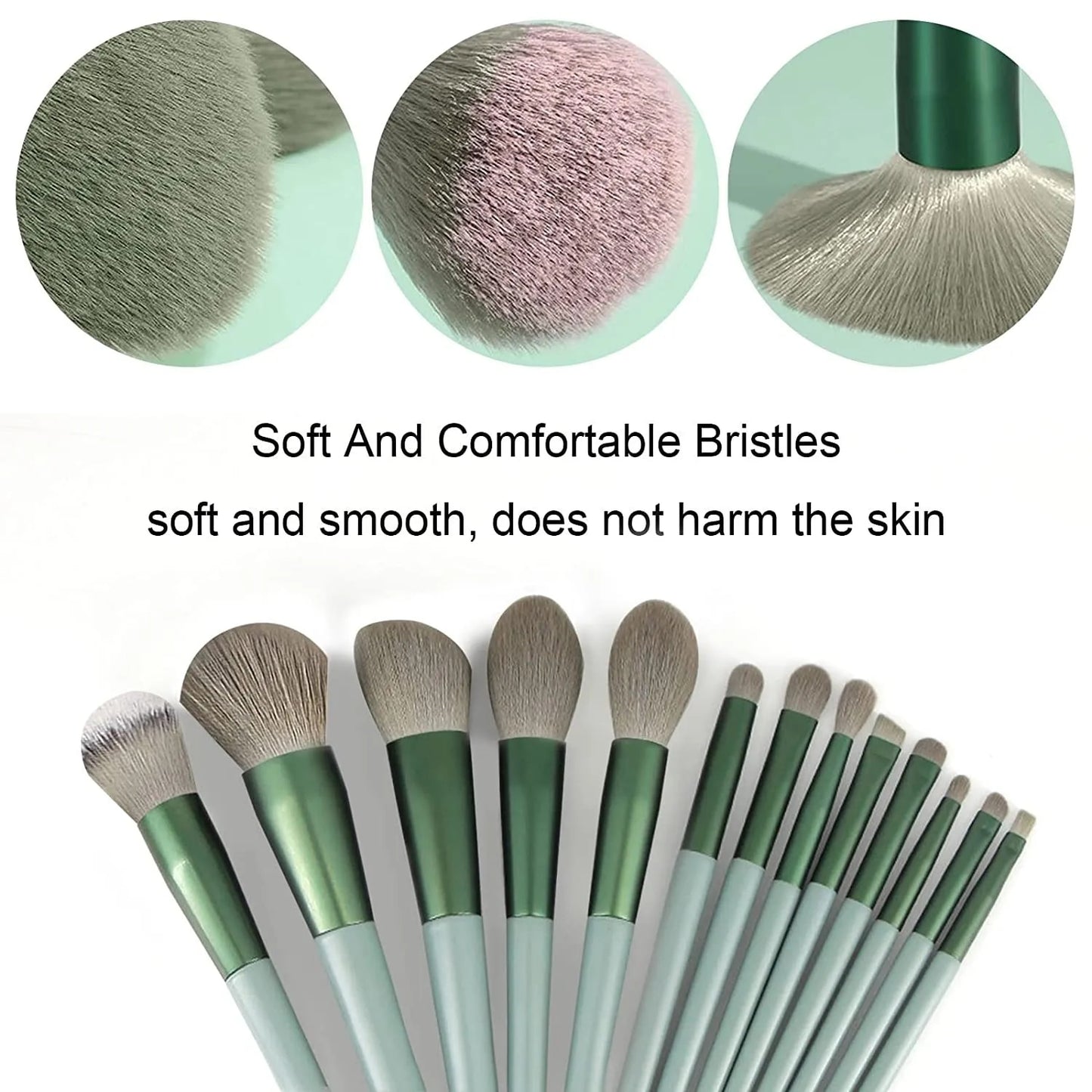 13Pcs Soft Fluffy Makeup Brushes Set