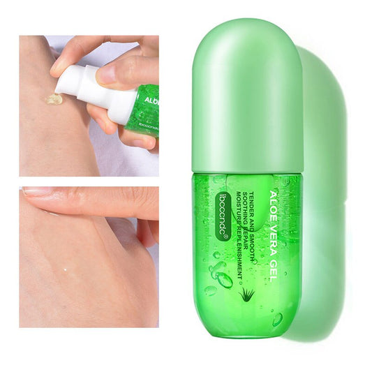 50ml Capsule Aloe Gel Hydrating Soothing Skin Care