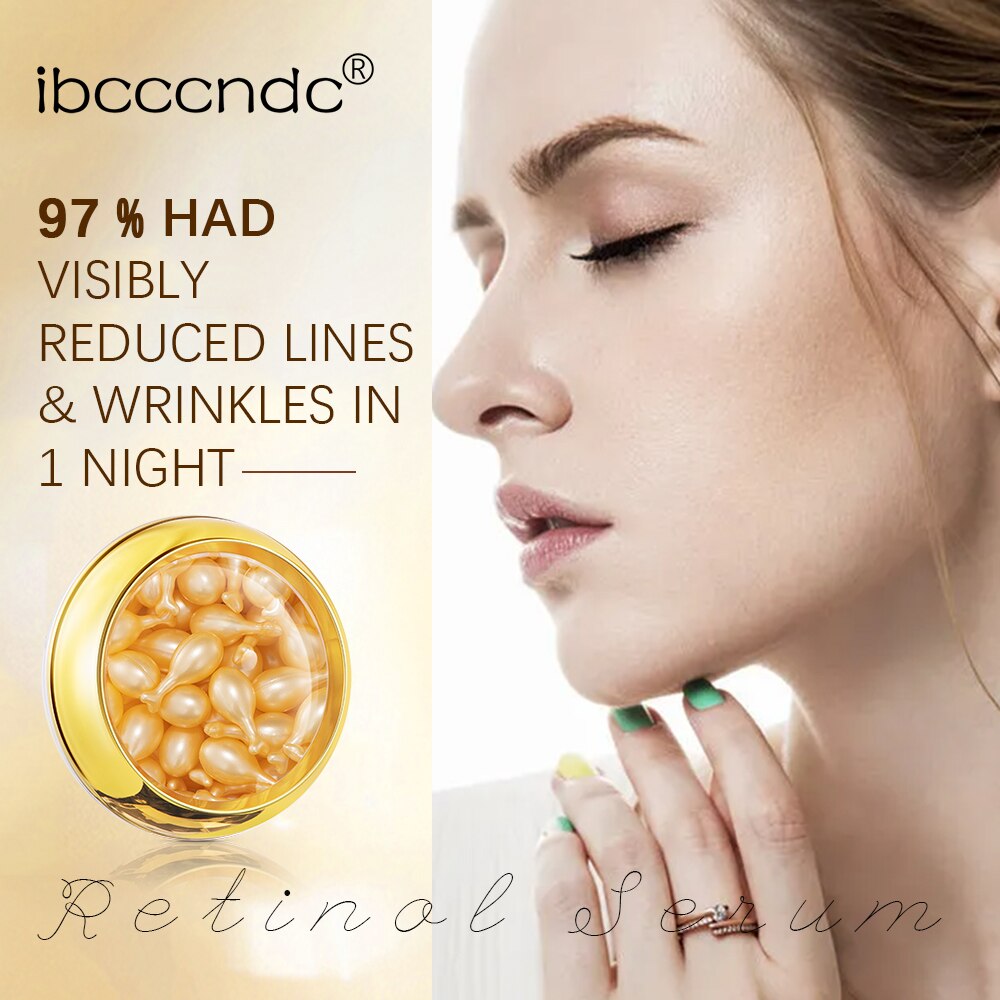 30Pcs/Bottle Retinol Capsules Essence Moisturizing