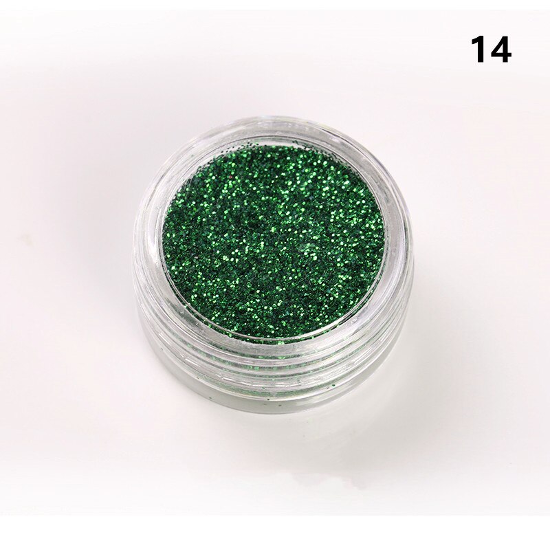 Laser Glitter Powder Sequins UV Gel Polish Flakes Nails