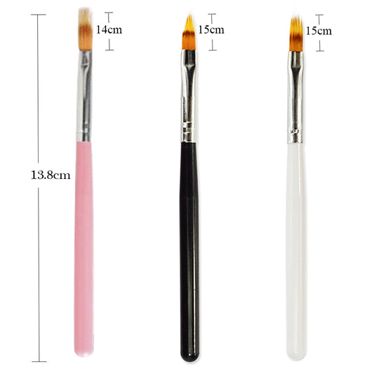 1pc  Gel Art Ombre Soft Gradient Brush  Nail Polish