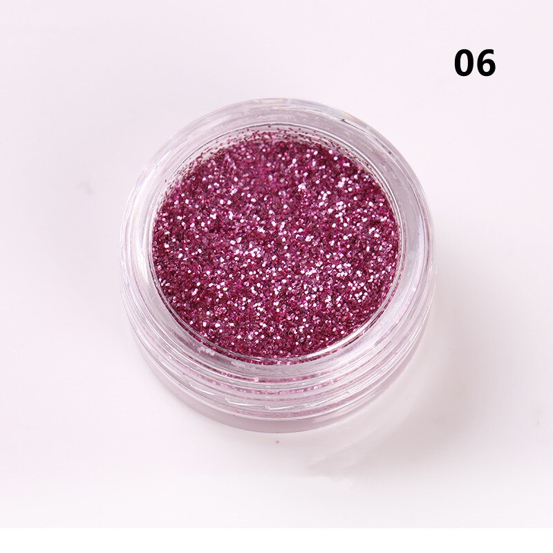 Laser Glitter Powder Sequins UV Gel Polish Flakes Nails