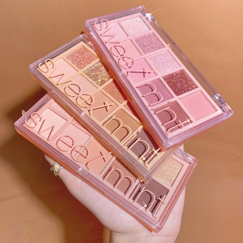 10 Colors Shimmering Eyeshadow Palette