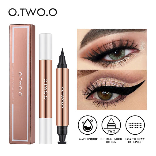 O.TWO.O Stamp Black Liquid Eyeliner Pen