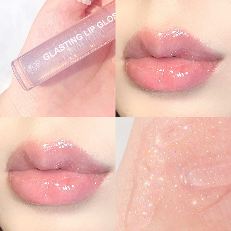 Mirror Water Lip Gloss Lip Glaze  Oil Waterproof