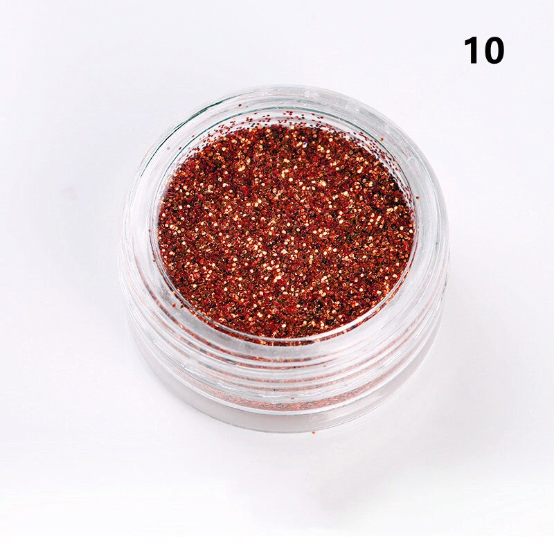 Laser Glitter Powder Sequins UV Gel Polish Flakes Nails