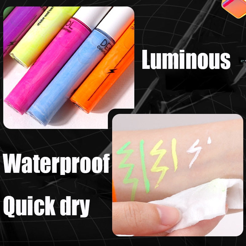 Fluorescence Eyeliner Pen 8 Colors