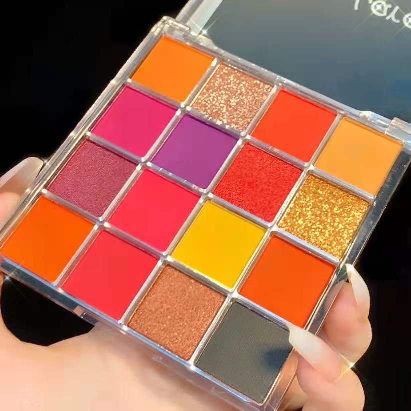 16 Colors Glitter Matte Eyeshadow Palette Shimmer