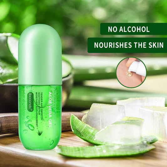 50ml Capsule Aloe Gel Hydrating Soothing Skin Care