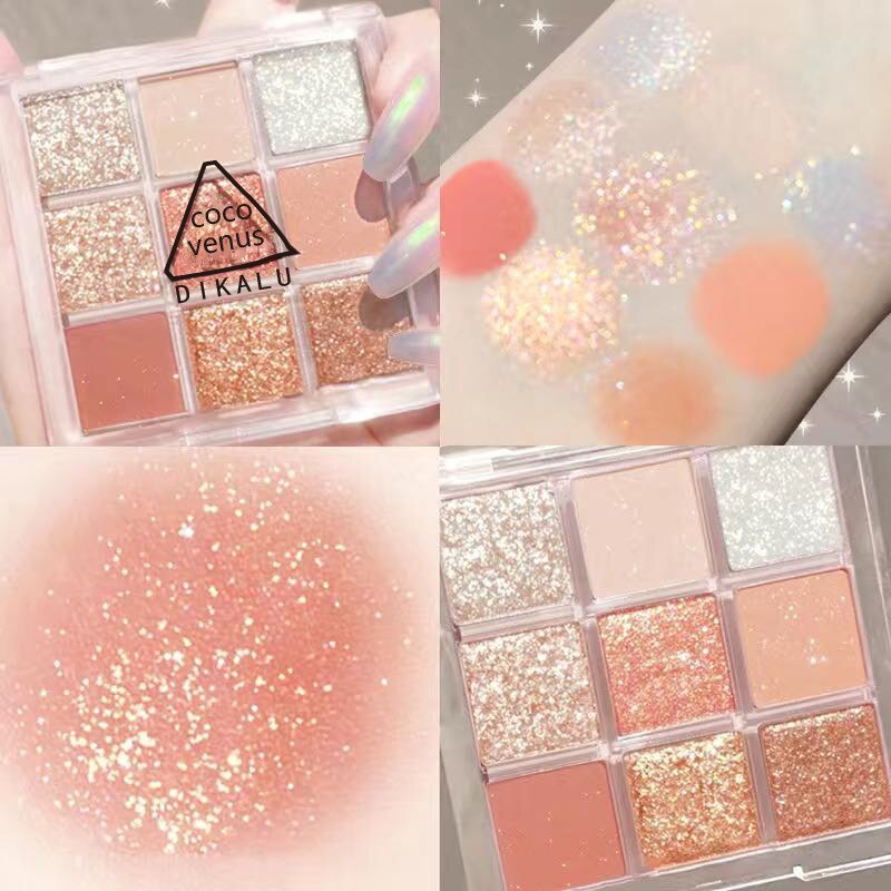 Diamond Glitter Matte Eyeshadow Palette