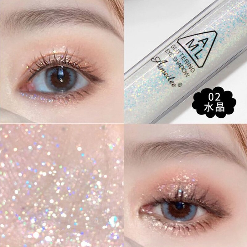 Glitter pearlescent liquid Eye Shadow