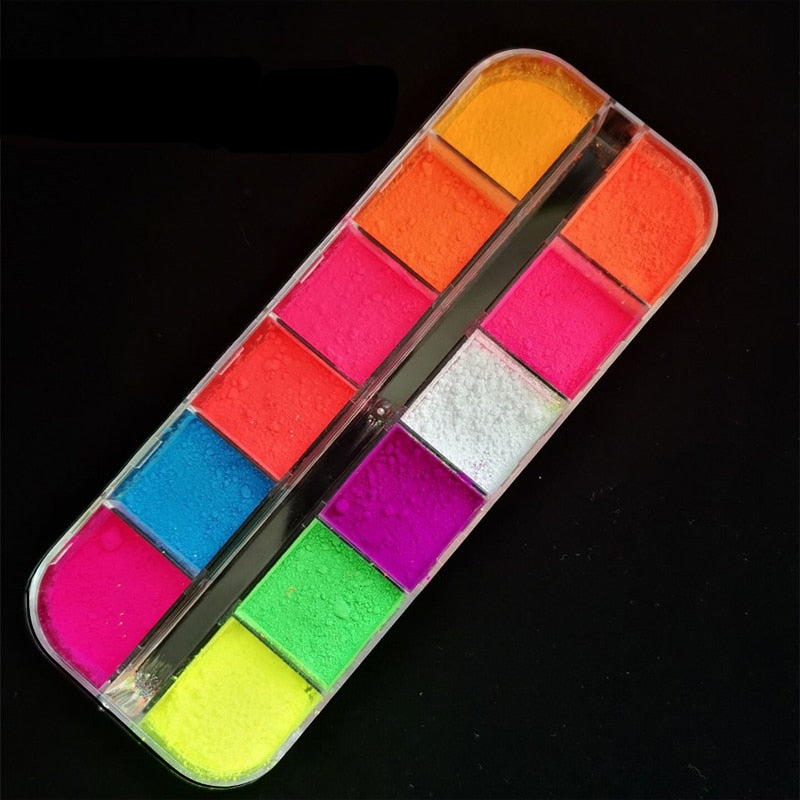 Fluorescent Phosphor Neon Eyeshadow